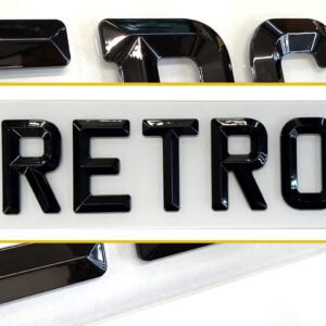 Retro Number Plates UK