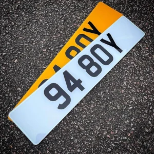 classic number plates