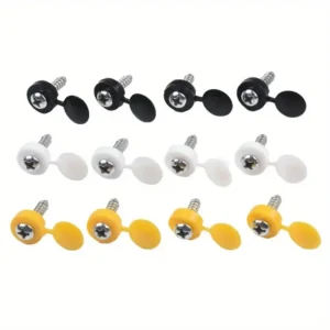 number plate screw caps