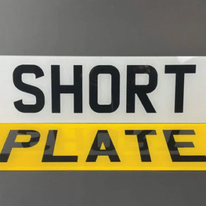 Short Number Plates